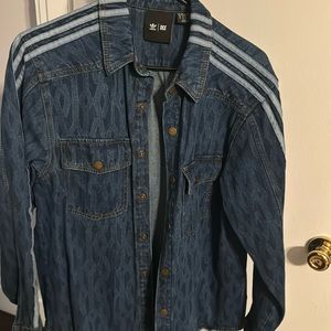 Ivy park denim button up shirt